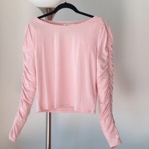 🍃🌸 Athleta - 'All Around Ruched' Dusty Rose Top